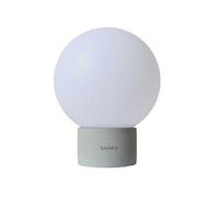 Lumisky Lampe de table sans fil Terra Beton – 60 à 130 lumens – 20 x H 25 cm – Gris