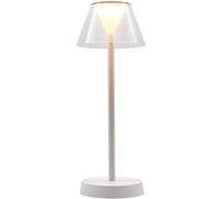 Lumisky Lampe de table sans fil BEVERLY Blanc H34cm G