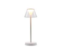 Lumisky Lampe de table sans fil BEVERLY Blanc H34cm G