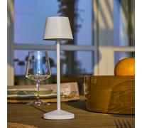 Lampe de table sans fil blanc emily