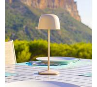 Lampe de table sans fil crème sophia