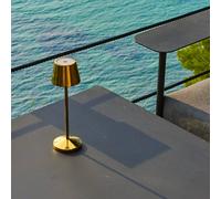 Lampe de table sans fil doré emily