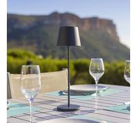 Lumisky Lampe de table sans fil KELLY LED dimmable H38 cm Gris