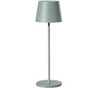Lumisky Lampe de table KELLY OLIVE sans fil - Aluminium vert, LED blanc dimmable, rechargeable H38cm