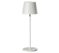 Lumisky Lampe de table sans fil LED blanc chaud dimmable KELLY WHITE, blanc