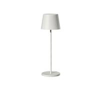 Lumisky Lampe de table sans fil LED blanc chaud dimmable KELLY WHITE, blanc