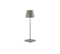 Lampe de table touch sans fil en aluminium vert OLIVE LED blanc dimmable H38cm