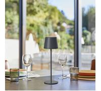 Lumisky Lampe de table sans fil KELLY LED dimmable H38 cm Gris
