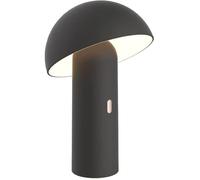 Lumisky Lampe de table TOD – sans fil, tête orientable, LED blanc chaud – Noir H28 cm