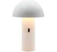 Lampe de table sans fil - LUMISKY - TOD WHITE - H28 cm - Tête orientable - LED blanc chaud