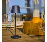 Lampe de table sans fil noir emily