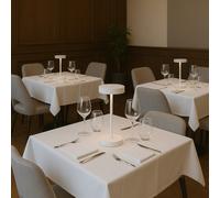 Lampe de table sans fil blanc sandy mini