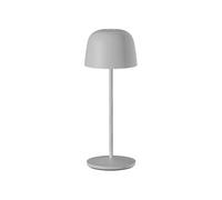 Lampe de table sans fil SOPHIA Gris clair H28cm