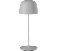 Lumisky Lampe de table sans fil SOPHIA GREY – LED blanc chaud dimmable H20cm, Gris