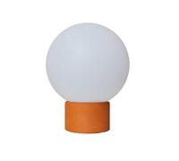 Lumisky Lampe de table TERRA pied en terre cuite touch LED blanc chaud dimmable H25cm