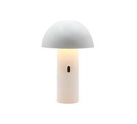 Lumisky Lampe de table TOD – sans fil, LED, tête orientable – Blanc H28 cm