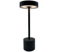 Lumisky Lampe de table sans fil ROBY Tactile LED Aluminium H30cm Gris foncé