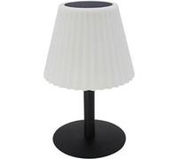 Lumisky Lampe de table solaire 2 en 1 BOUFFANT H62 cm – pied métal, LED blanc dimmable