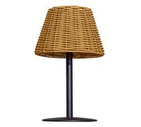 Lampe de table solaire AMIRA SOLAR polyrotin H25cm