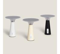 Lampe de Table Solaire d'Extérieur LED Portable avec Batterie USB Rechargeable Soucha Beige