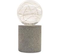 Garden ID – Lampe de table solaire Nordic Light – Ø10 H19 cm, 6–8 h, bouton on/off, pile AAA