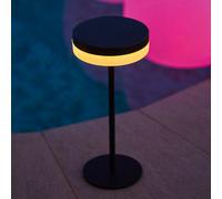 Lampe de table solaire noir vivia