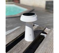 Lampe de table solaire rosa blanc