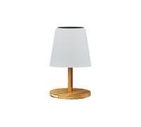 Lampe de table solaire STANDY MINI WOOD SOLAR H25cm