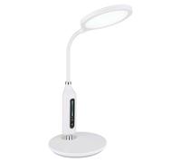 Lampe de table Touchdimmer blanc Lampe de bureau Touch Lampe de bureau orientable, LED 9W 530Lm blanc chaud froid, H 40,7 cm