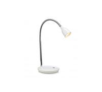Lampe de table TULIP blanche 1 ampoule