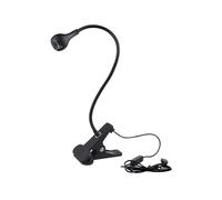 Lampe de Table USB avec Support à Pince, Lampe de Lecture pour le Bureau ou la Chambre, Veilleuse