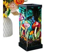 Lampe de table - USB Plug-in Acrylique Artistique Peint Chevet Décoration | Transformez votre espace de vie avec une lampe de chevet artistique peinte en acrylique qui fournit un éclairage chaleureux