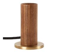 Lampe de table Walnut Knuckle HxØ 12.3x8.5cm/grey braided PVC cord 300cm