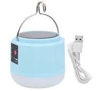 Lampe de tente solaire rechargeable USB pour le camping, lanterne LED ultra-lumineuse avec 7 modes d'éclairage, lampe de secours pour stands de