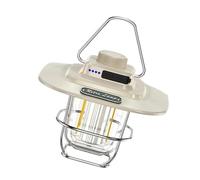 Lampe de tente suspendue portable avec bouton rotatif Lampe de camping LED rechargeable Lumière d ' urgence extérieure Facile à utiliser Lampes suspendues décoratives rechargeables imperméables