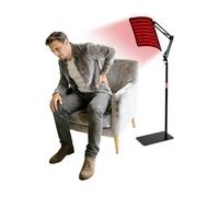 Lampe de thérapie à lumière rouge pour tout le corps, 120 LED, avec panneaux d'angle réglable à 360 °, pour adolescents, adultes, sportifs et personnes souffrant de douleurs
