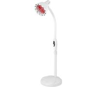 Lampe de thérapie infrarouge, réglable en hauteur, rotation 360°, BLANC