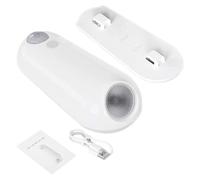 Lampe de toilette - Lampe LED avec activation par mouvement | Lampē de toilette à changement de couleur pour salle de bain, zone pour animaux domestiques, couloir, rechargeable par USB, 8 couleurs, ve