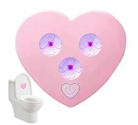 Lampe de toilette UV à détection intelligente UVC Entretien de salle de | Lampe UVC pour abattant de toilettes pour propriétaires, locataires, maison, hôtel, camping-car, chambre d'amis, bureau