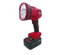 Lampe de travail 20 V pour batterie au lithium Worx Kassen, lampe frontale LED pour camping, lampe torche portable compatible avec système de batterie 20 V