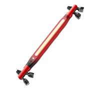 Lampe de travail - 2000 mAh rechargeable sous la barre de capot, haute luminosité avec réflecteurs, réparations de voiture pour garage domestique et atelier, utilise une fonction portable, lampe LED