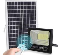 Lampe de Travail à LED, éclairage de Chantier, éclairage de sécurité Solaire, lampadaire étanche, projecteur Solaire à LED, pour Jardin extérieur, Rue, Camping, pêche, m