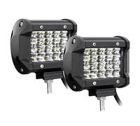 Lampe de travail à LED, technologie 9D, pour une utilisation tout-terrain, 2x 4in 60w pas de fil