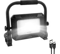 Lampe de travail ANSMANN LED, 4500lm,rechargeable, protection contre les projections d'eau