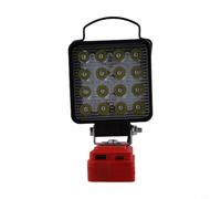 Lampe de Travail Fil 4 Pouces Compatible 20V - Projecteur LED Rechargeable Pliable pour Chantier Atelier Mécanicien(B)