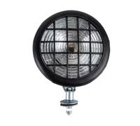 Lampe de travail halogène Ama Imel Ø 135mm : Phare de tracteur avec interrupteur, Lumière orientable, Grille de protection, Câble