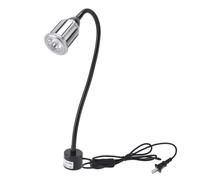 lampe de travail LED 10W avec col de cygne flexible & pied magnétique, 1000 LM, 6500 K, lampe d'atelier pour établi, machine à coudre & travail sur machine