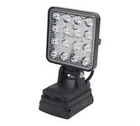 Lampe de Travail LED 16 LEDs, Rechargeable USB, Portable | Pour Atelier et Garage, 16 LEDs Haute pour luminosité, pour idéal Mécaniciens, Corps en ABS, Rechargeable USB