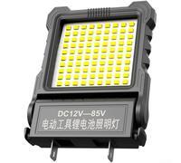 Lampe de travail LED 18 W 90 pour lampe torche de poche SMD 12-85 V double mode dissipation de la chaleur lampe mécanicien jaune (12-85 V)