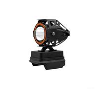 Lampe de travail LED 21 V avec adaptateur de batterie pour outils électriques, luminosité réglable, modes stroboscopique et flash, projecteur d'extérieur portable en métal